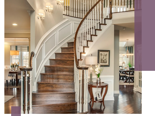 Изготовление лестниц под ключ в Нурлате — металлокаркас и отделка