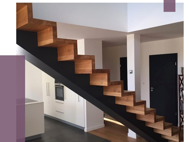 Изготовление деревянных лестниц в Нурлате от 88630 руб. | ПРОЛЁТ-Нрт