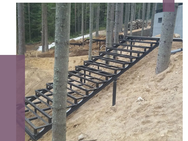 Монтаж металлических лестниц в Нурлате от 13816 руб. 