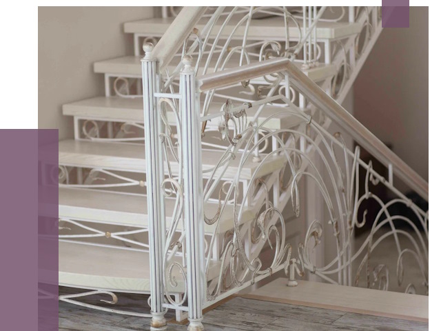 Изготовление кованых лестниц на заказ в Нурлате от 88630 руб. | ПРОЛЁТ-Нрт