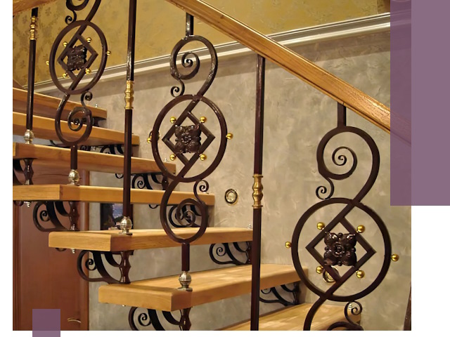 Изготовление кованых лестниц под ключ в Нурлате