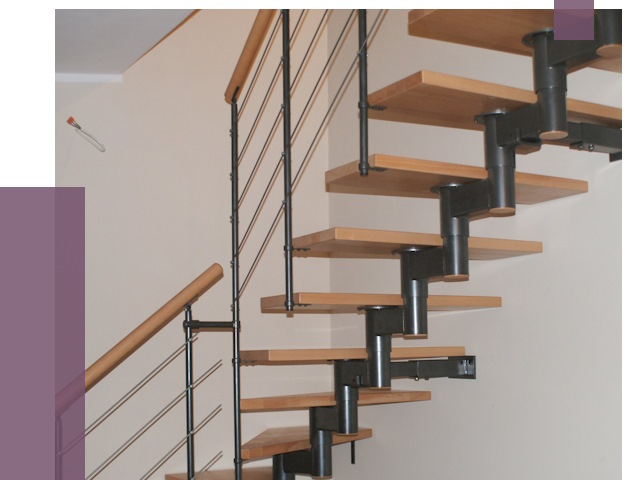 Изготовление модульных лестниц в Нурлате от 11730 руб. 