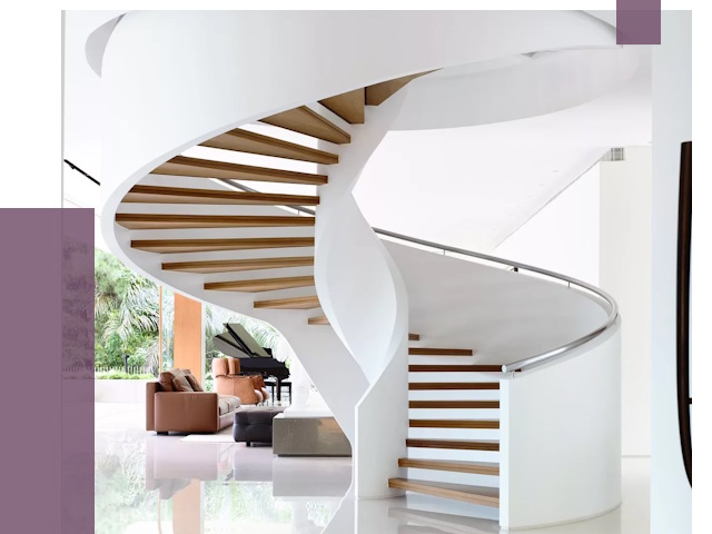 Винтовые лестницы в Нурлате под ключ от 49528 руб. | ПРОЛЁТ-Нрт