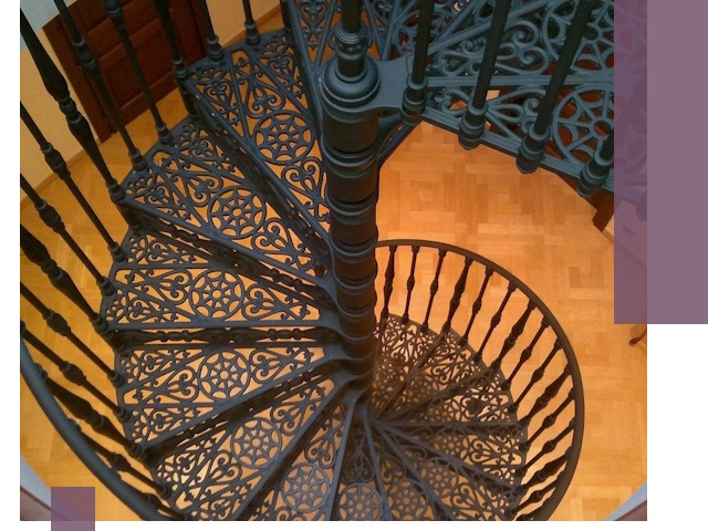 Винтовые лестницы под ключ в Нурлате: производство и монтаж