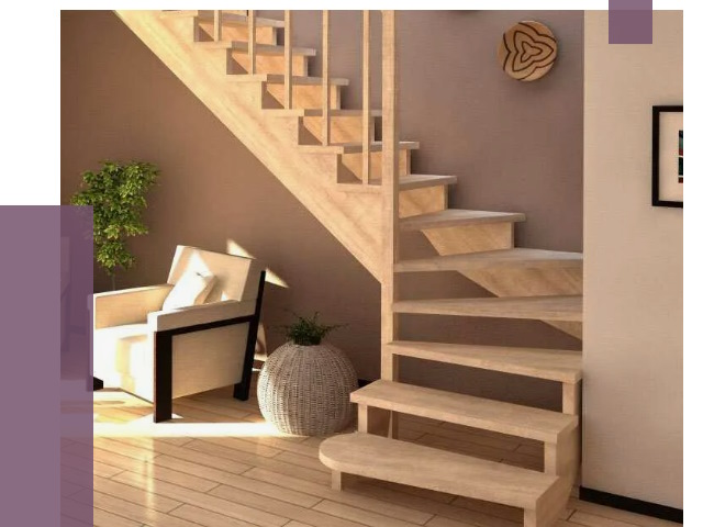 Изготовление Г-образных лестниц в Нурлате от 19290 руб. 