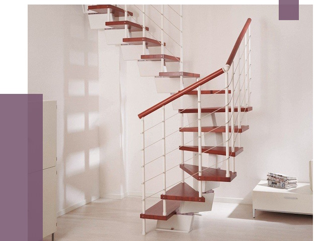 Изготовление лестниц на больцах в Нурлате от 9906 руб. | ПРОЛЁТ-Нрт