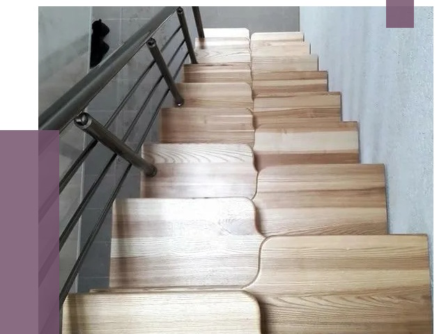 Лестницы гусиный шаг в Нурлате от 13294 руб. под ключ | ПРОЛЁТ-Нрт