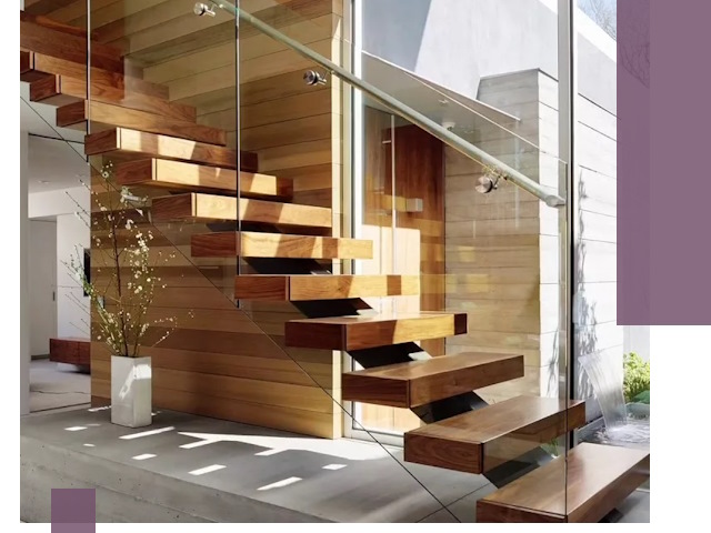 Современные лестницы на заказ в Нурлате — изготовление и монтаж