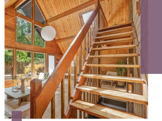 Лестницы для дачи под ключ в Нурлате — изготовление и монтаж