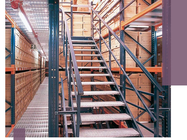 Лестницы складские прочные и безопасные под ключ в Нурлате