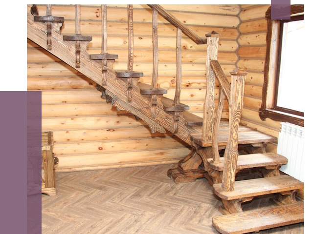 Лестницы в баню в Нурлате от 19498 руб. — изготовление | ПРОЛЁТ-Нрт