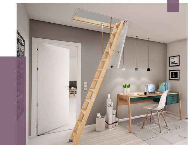 Чердачные лестницы в Нурлате — от 14858 руб. | ПРОЛЁТ-Нрт
