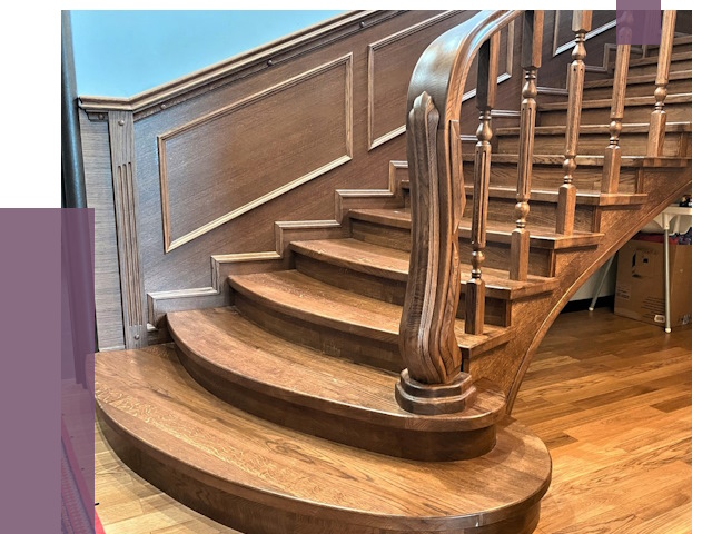 Дубовые лестницы под ключ в Нурлате от 179866 руб. — ПРОЛЁТ-Нрт