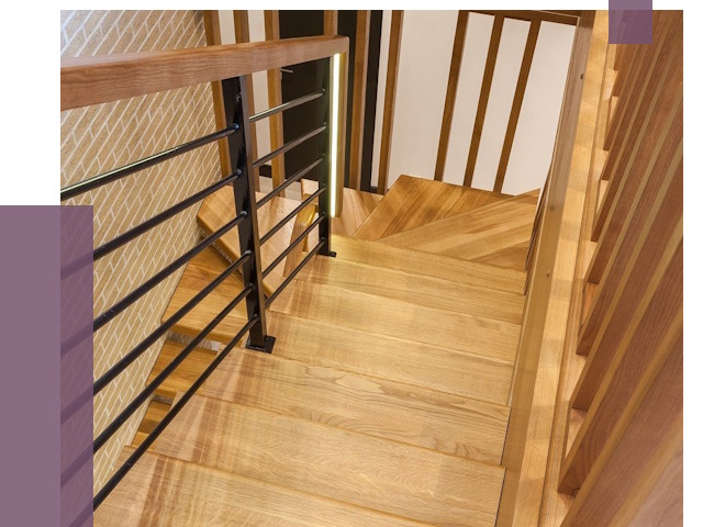 Лестницы из ясеня в Нурлате под ключ от 10218 руб. 