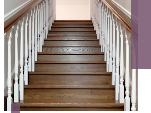 Лестницы из ясеня на заказ в Нурлате — изготовление и монтаж