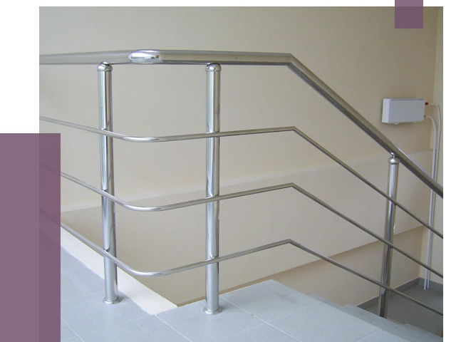 Алюминиевые перила в Нурлате от 6465 руб. под ключ | ПРОЛЁТ-Нрт