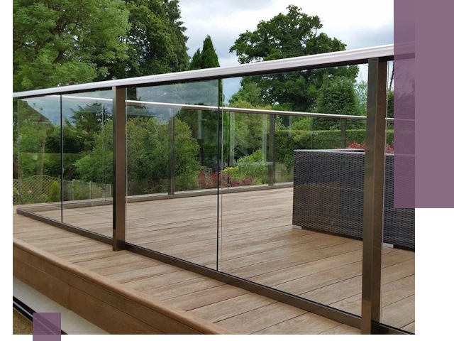 Алюминиевые перила на заказ в Нурлате — монтаж и гарантия