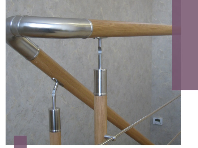 Комбинированные перила на заказ в Нурлате — монтаж и производство