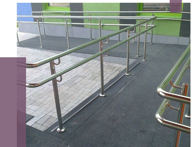 Ограждения пандусов в Нурлате от 4431 руб. монтаж | ПРОЛЁТ-Нрт