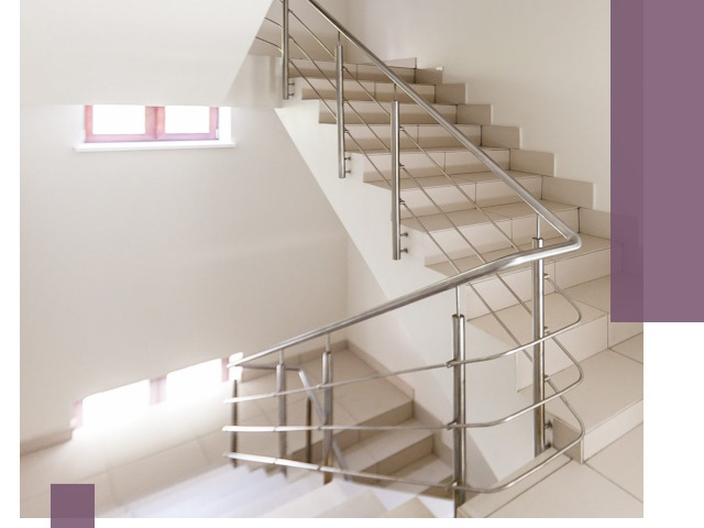 Установка и замена перил в подъезде в Нурлате