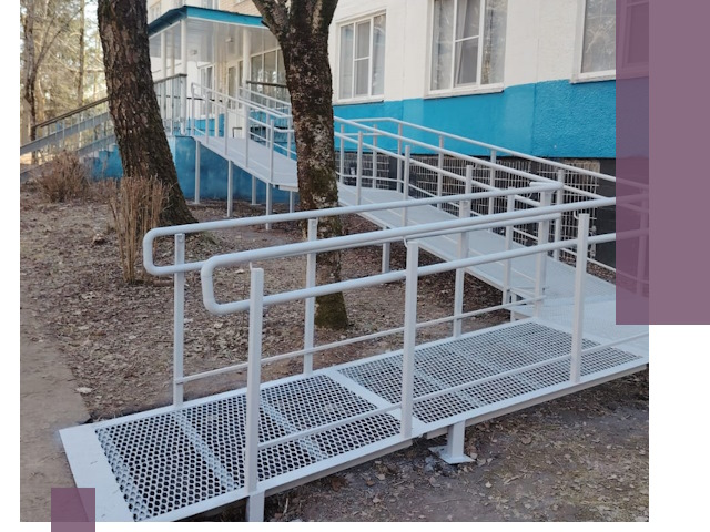 Пандусы под ключ в Нурлате: изготовление, монтаж и демонтаж