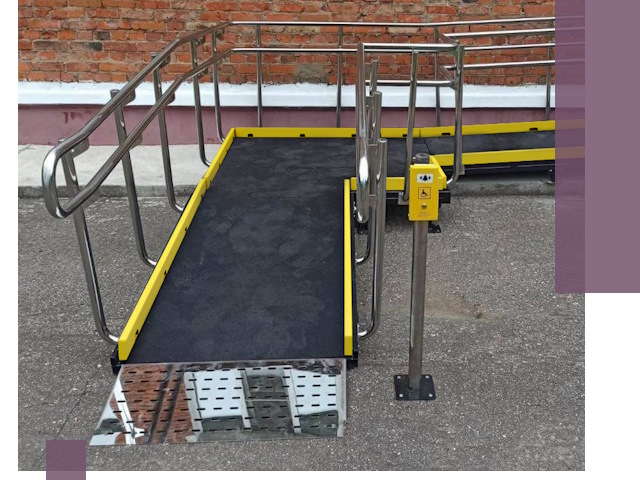 Изготовление наклонных пандусов для инвалидов в Нурлате