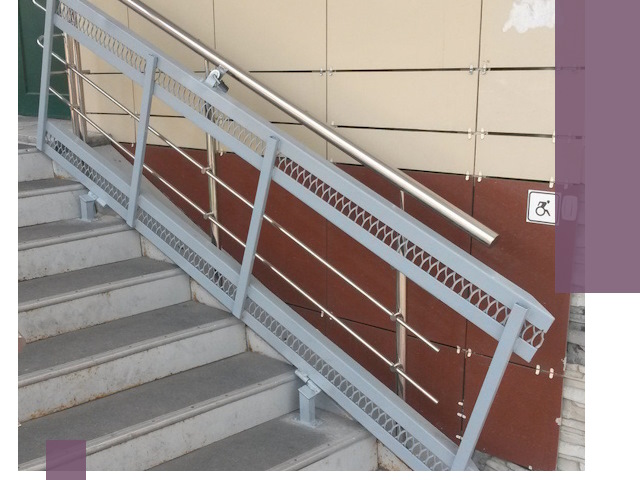 Изготовление откидных пандусов под ключ в Нурлате