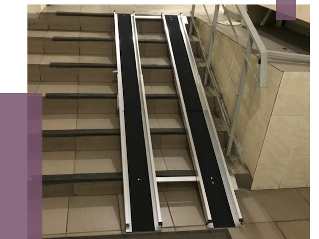 Установка пандуса в подъезд в Нурлате от 8133 руб. под ключ | ПРОЛЁТ-Нрт