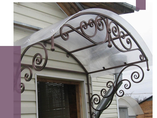 Изготовление козырьков в Нурлате от 7507 руб. — заказать | ПРОЛЁТ-Нрт