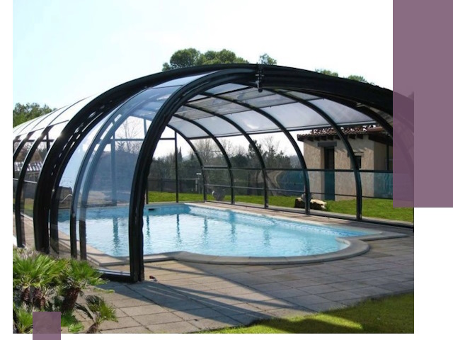 Навесы для бассейна в Нурлате: изготовление и монтаж под ключ