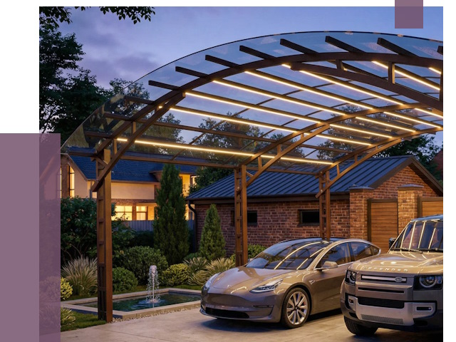 Металлические навесы в Нурлате от 12929 руб. под ключ — ПРОЛЁТ-Нрт