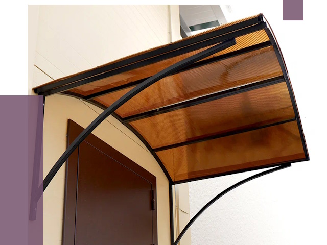 Недорогие козырьки в Нурлате от 7737 руб.  | ПРОЛЁТ-Нрт