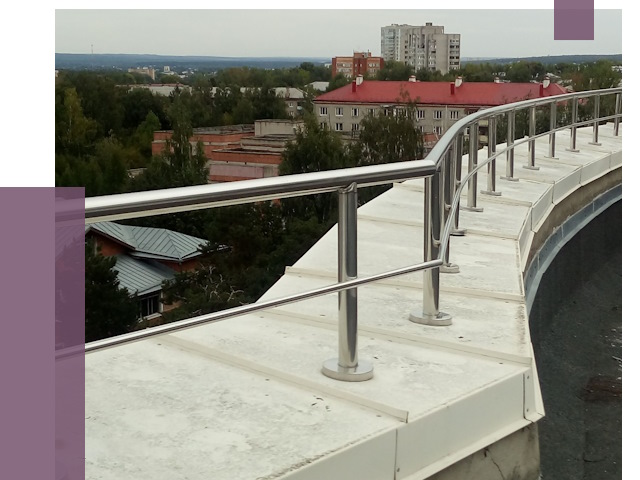 Парапеты и ограждения кровли в Нурлате от 5057 руб. 