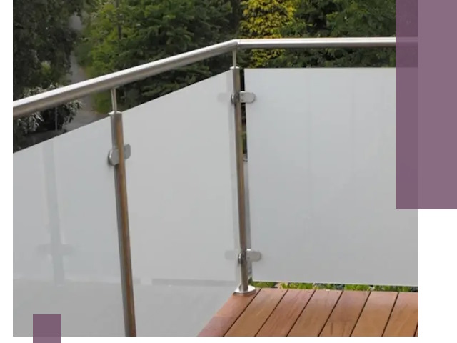 Алюминиевые парапеты для балконов и террас в Нурлате