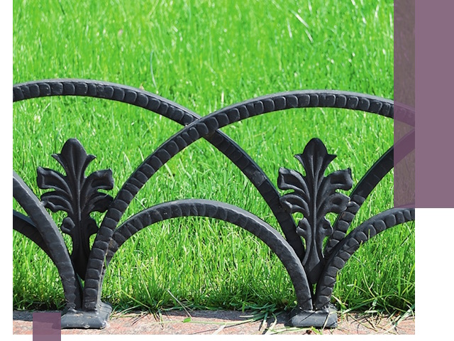 Декоративные металлические бордюры под ключ в Нурлате