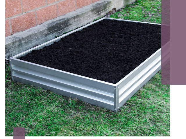 Металлические бордюры для грядок в Нурлате: прочность и аккуратность