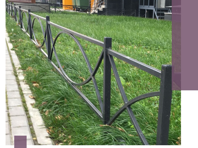 Газонные ограждения из металла в Нурлате — монтаж и продажа