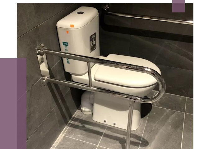 Поручни для санузлов в Нурлате от 4379 руб.  | ПРОЛЁТ-Нрт