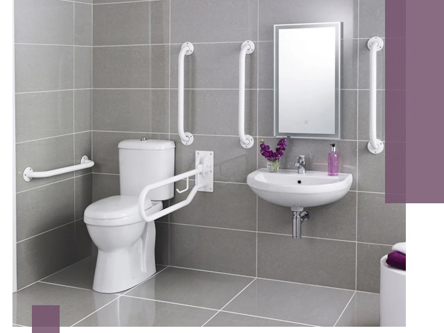 Поручни для санузлов в Нурлате: установка, ремонт и монтаж