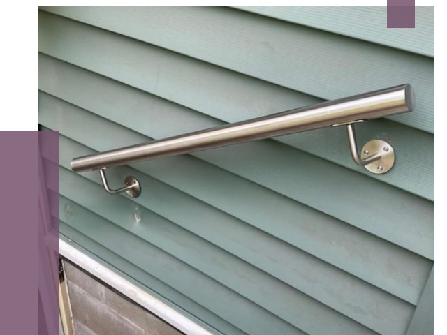 Поручни из нержавеющей стали в Нурлате от 7820 руб.  | ПРОЛЁТ-Нрт