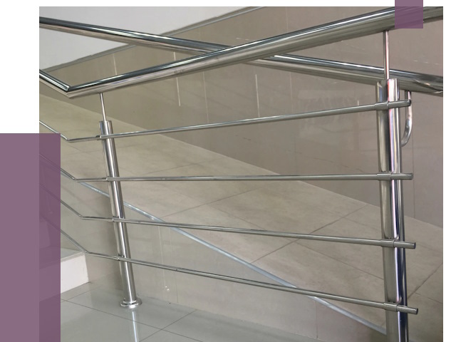 Изготовление поручней из нержавеющей стали в Нурлате